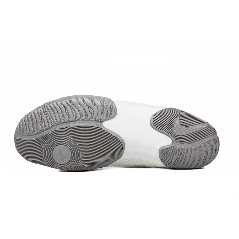 Nike Tawa Wrestling Shoes - White/Metallic Silver
