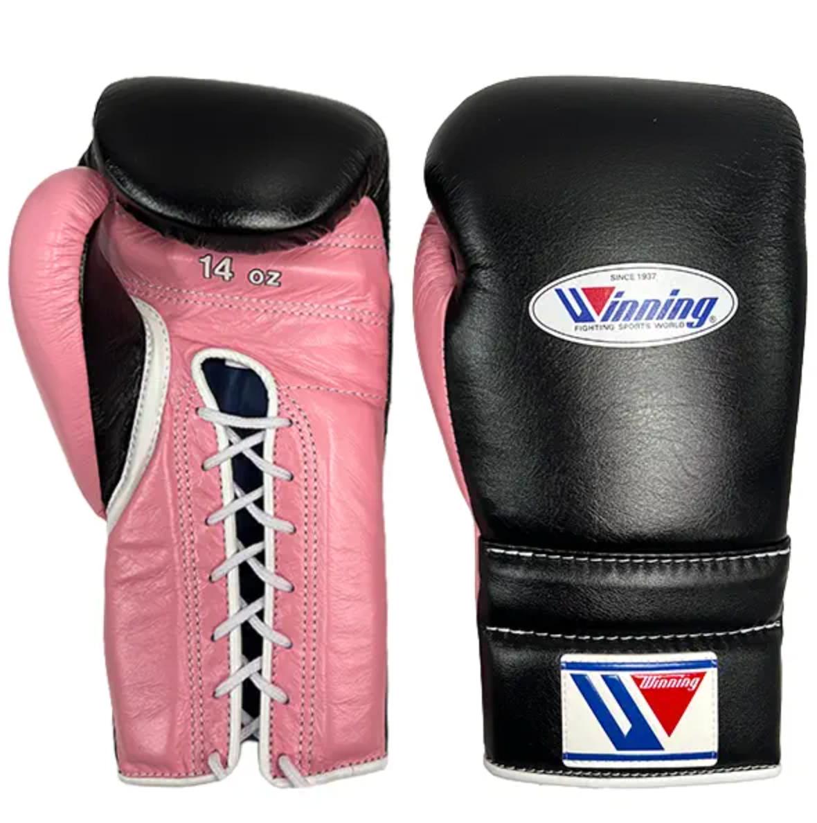 Winning MS-500 14oz Pro Boxing Gloves (Pink)