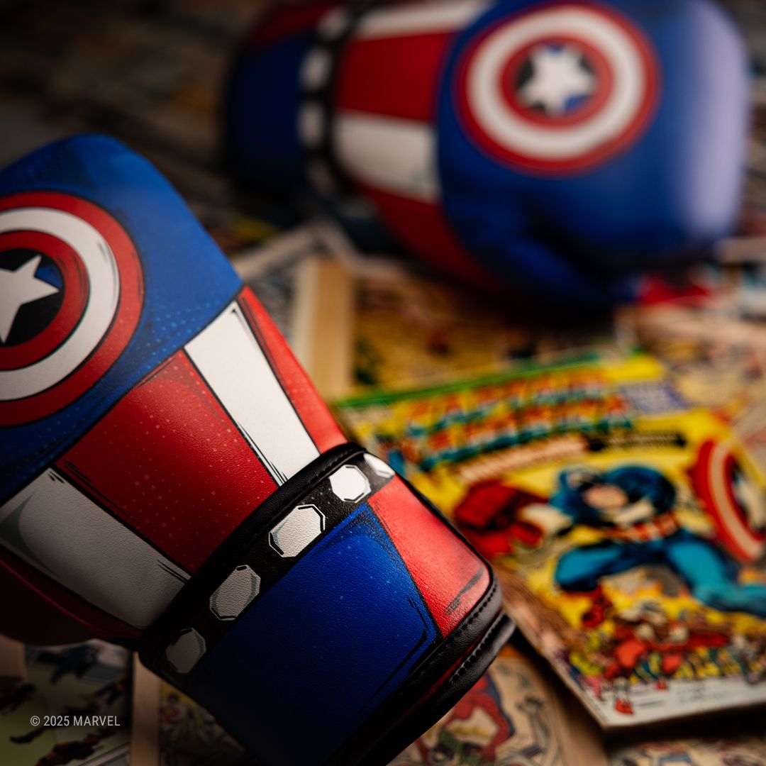 Marvel’s Classic Captain America Boxing Gloves