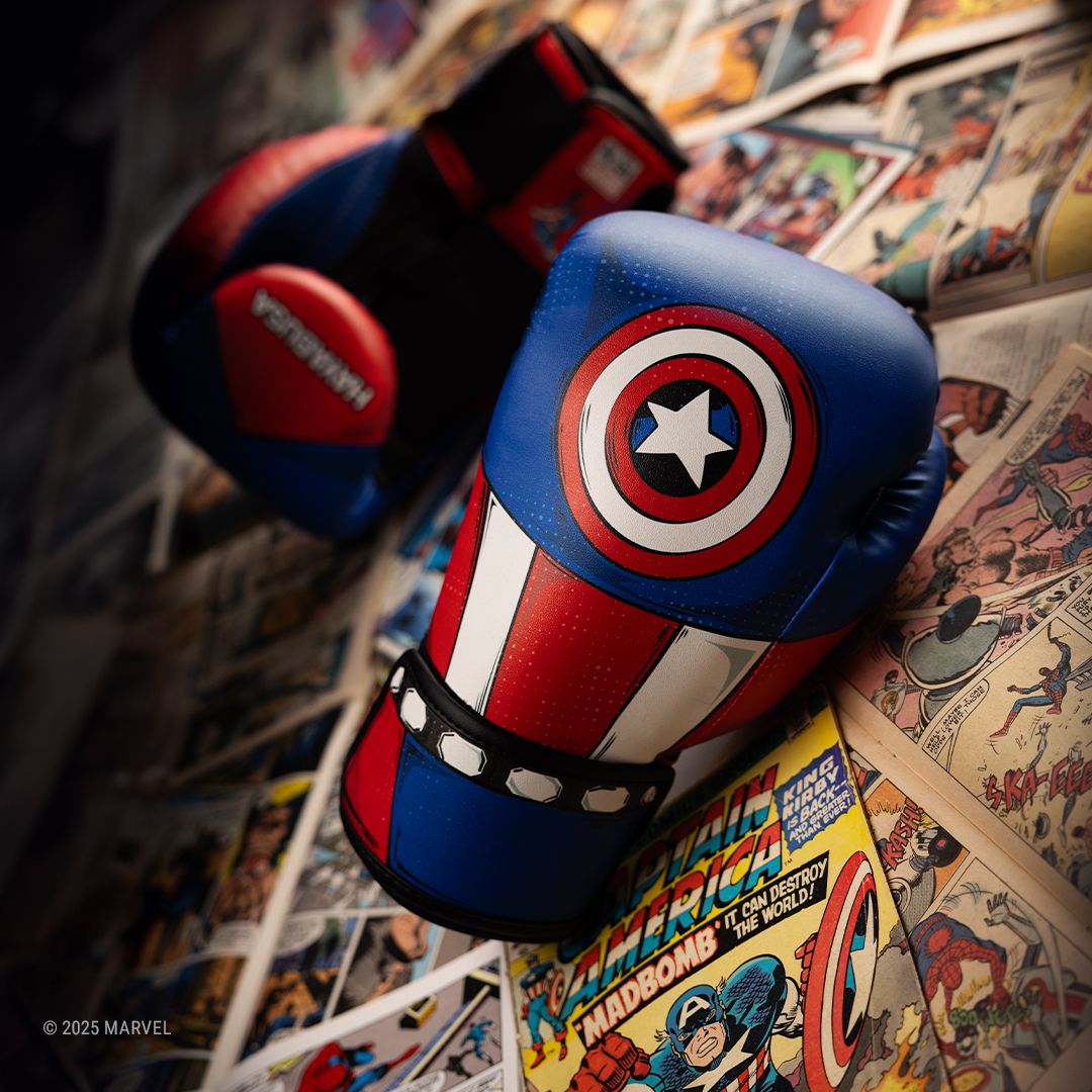 Marvel’s Classic Captain America Boxing Gloves