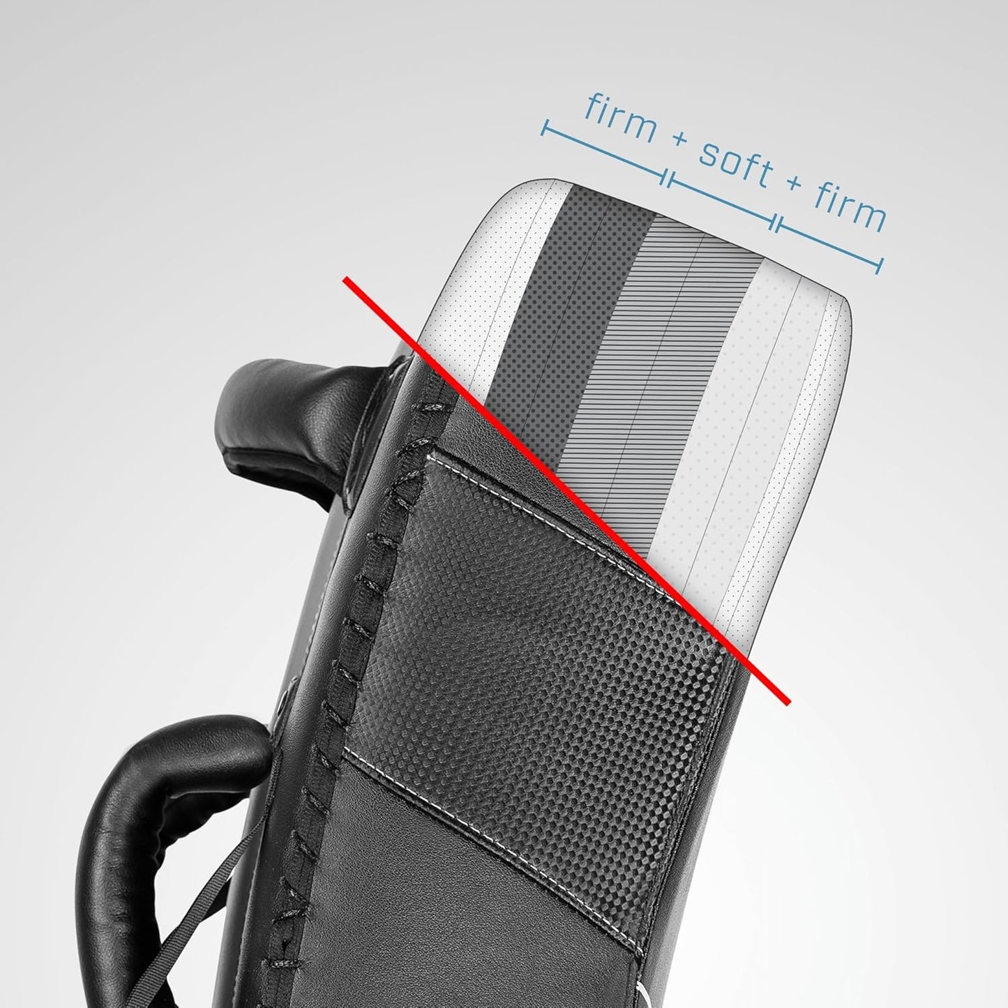 Hayabusa PTS 3 Kick Shield - Black