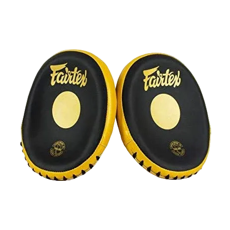 Fairtex FMV15 Curved Muay Thai Boxing Focus Punch Mitts