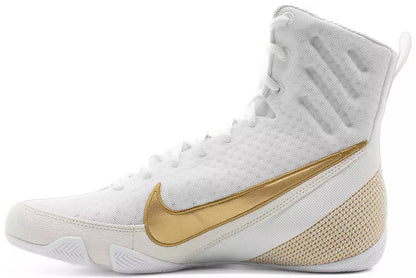 Nike Machomai 3 Boxing Shoes White Gold