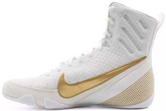 Nike Machomai 3 Boxing Shoes White Gold