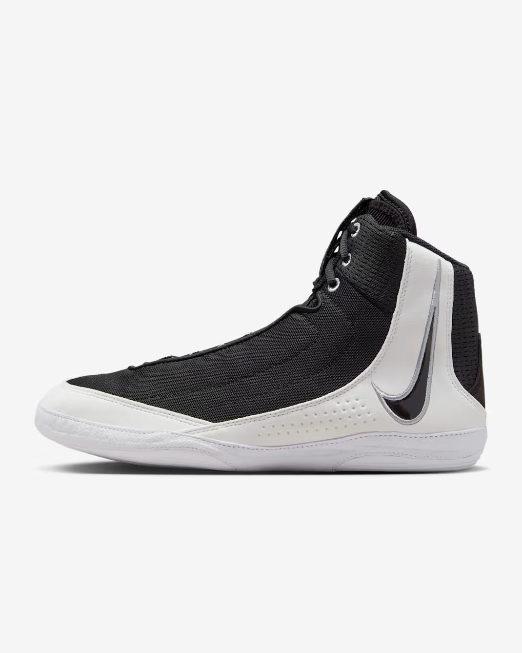 Nike Inflict 4 Wrestling Shoes - Black/White