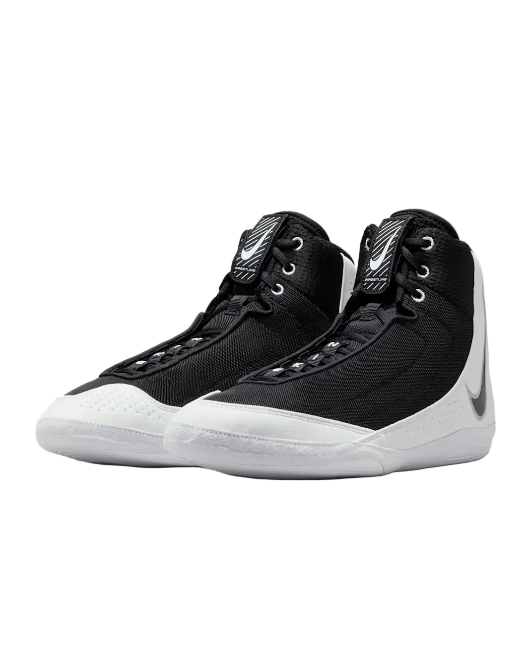 Nike Inflict 4 Wrestling Shoes - Black/White