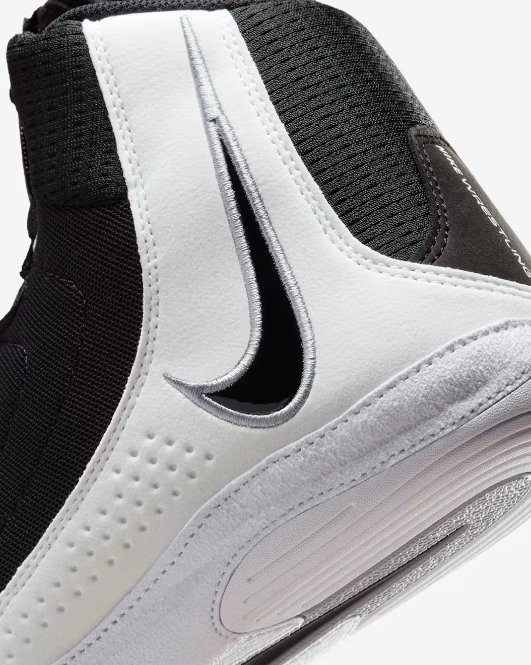 Nike Inflict 4 Wrestling Shoes - Black/White