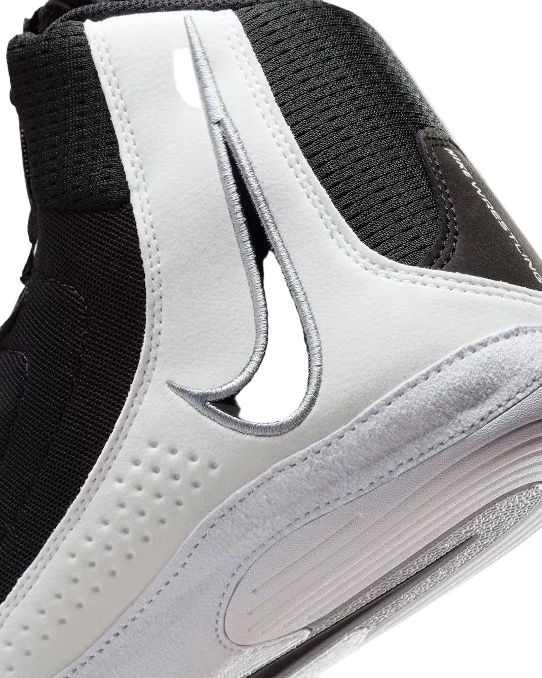 Nike Inflict 4 Wrestling Shoes - Black/White
