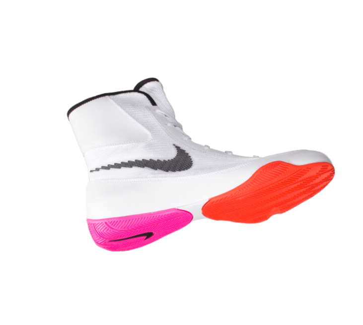 Nike Machomai 2 Boxing Shoes SE - White/Black/Bright Crimson