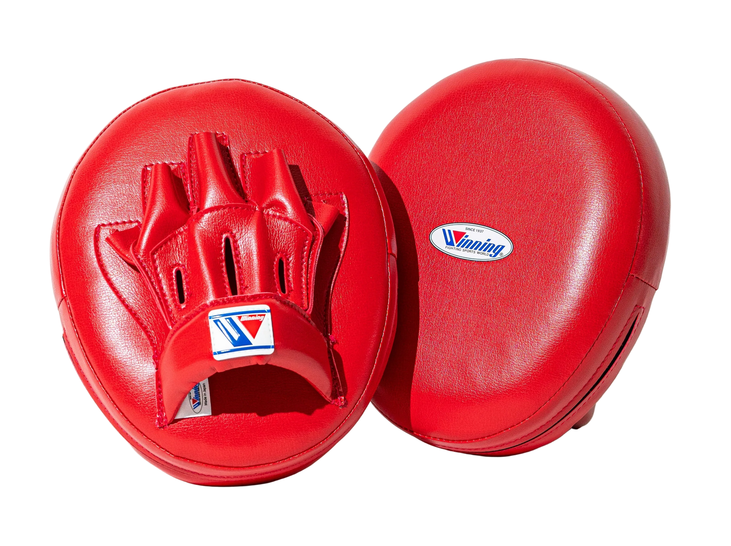 Winning High Grade Type Punch Mitts Red