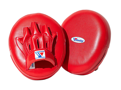 Winning High Grade Type Punch Mitts Red