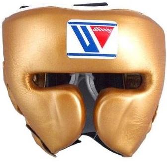 Winning Cheek Protector Headgear - Gold