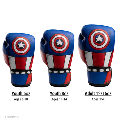 Marvel’s Classic Captain America Boxing Gloves