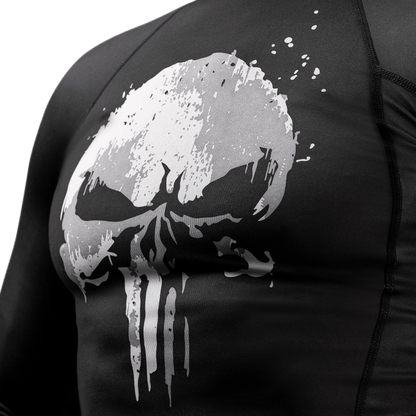 Marvel's The Punisher Long Sleeve Rash Guard