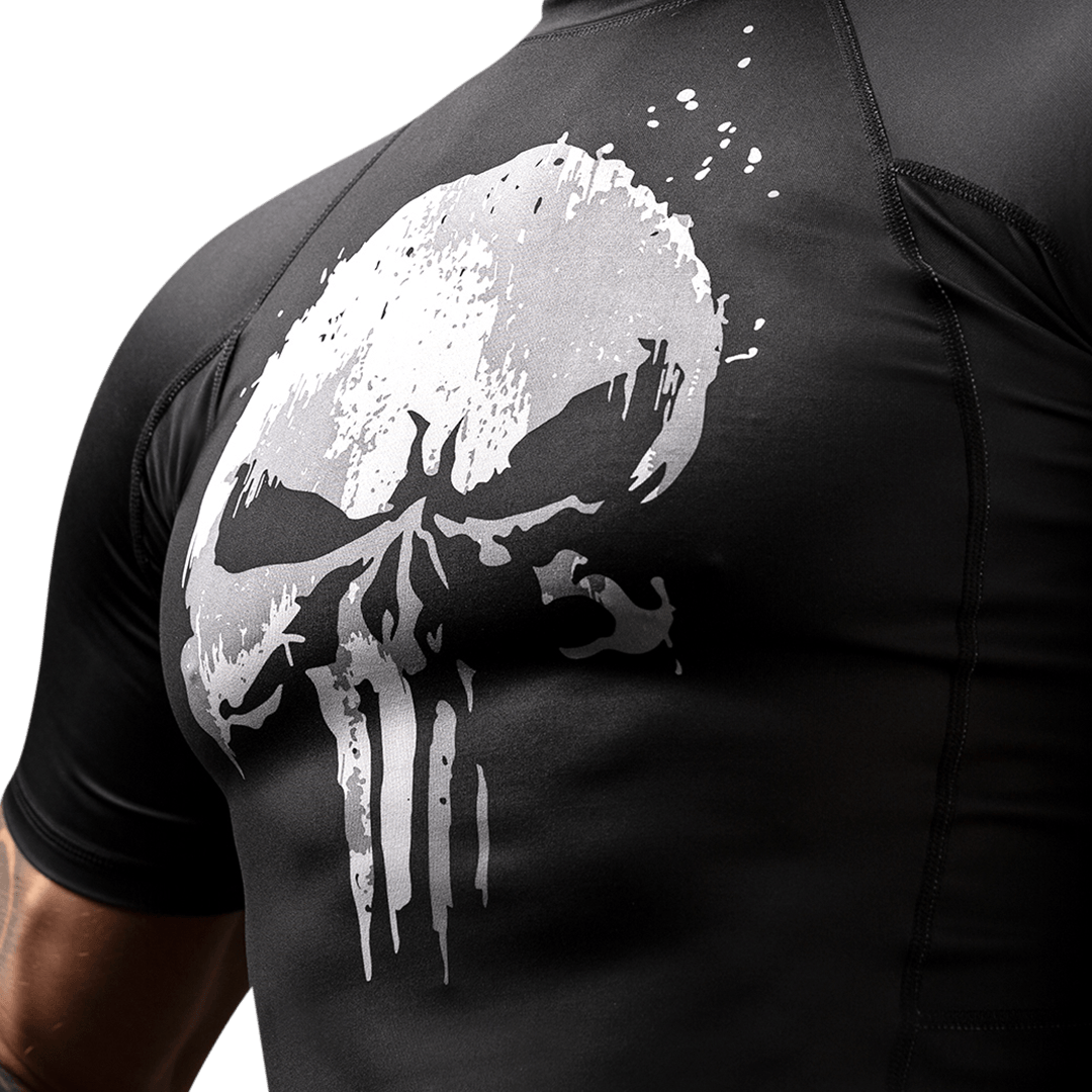 Marvel's The Punisher Short Sleeve Rash Guard
