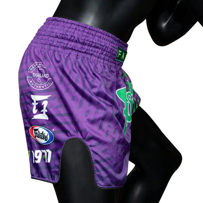 FAIRTEX MUAY THAI SHORTS - BS1922 RACER PURPLE