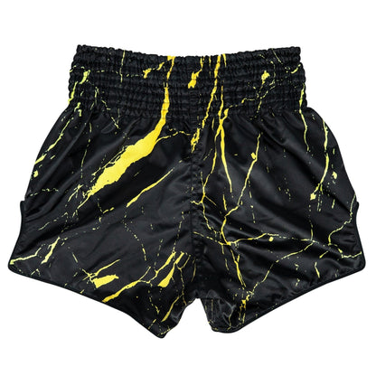 FAIRTEX MUAY THAI SHORTS - BS1947 BLACK MARBLE