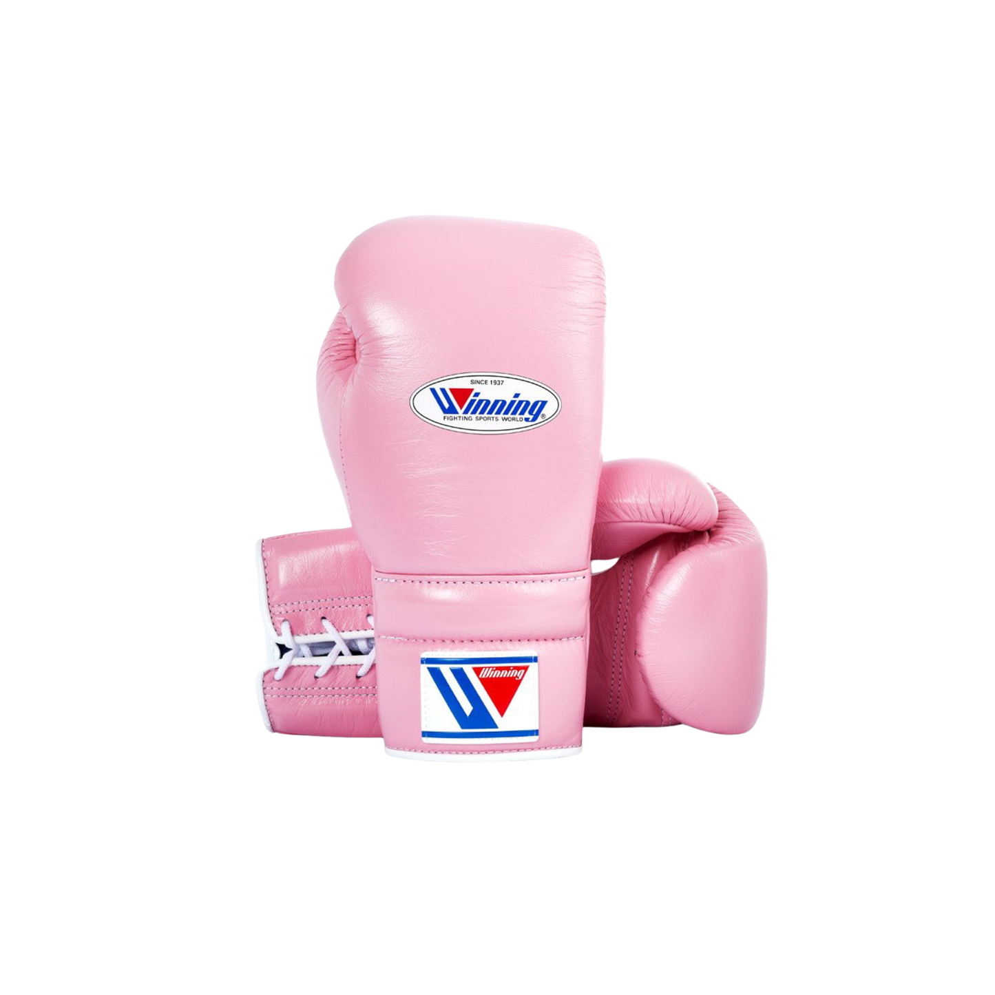 Winning Lace-Up Boxing Gloves Pink
