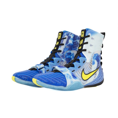 Nike HyperKO 3 SE Boxing Shoes - Photo Blue/Sonic Yellow-Black