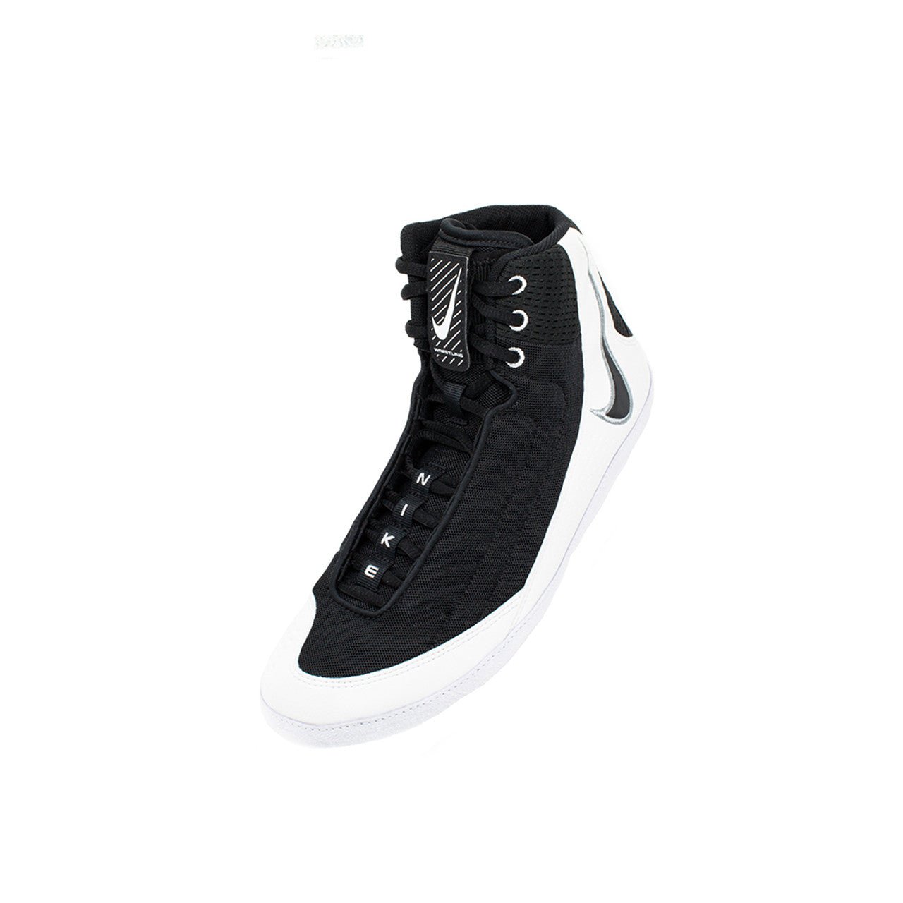 Nike Inflict 4 Wrestling Shoes - Black/White/Wolf Grey