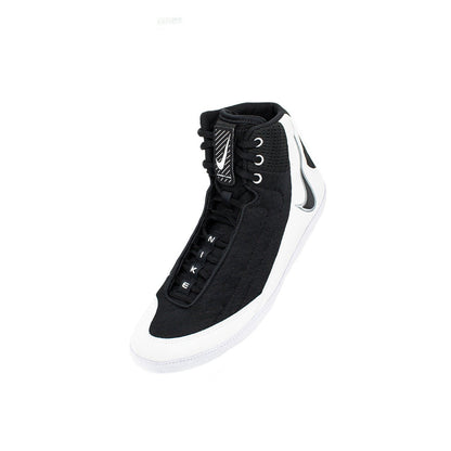Nike Inflict 4 Wrestling Shoes - Black/White/Wolf Grey