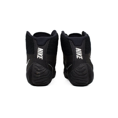 Nike Tawa Wrestling Shoes - Black/Metallic Silver