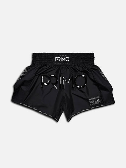 Primo Muay Thai Shorts - Super Nylon - Black Panther II