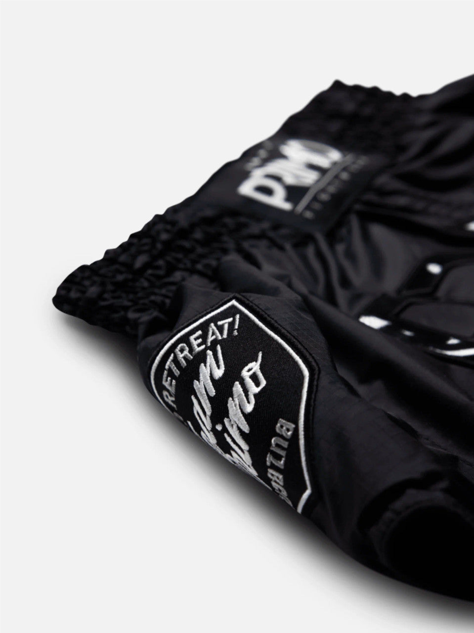 Primo Muay Thai Shorts - Super Nylon - Black Panther II