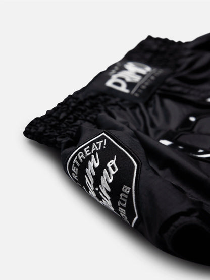 Primo Muay Thai Shorts - Super Nylon - Black Panther II
