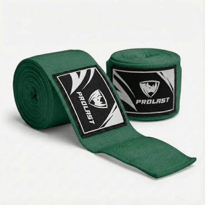 Prolast Professional Boxing 180' Hunter Green Hand Wraps