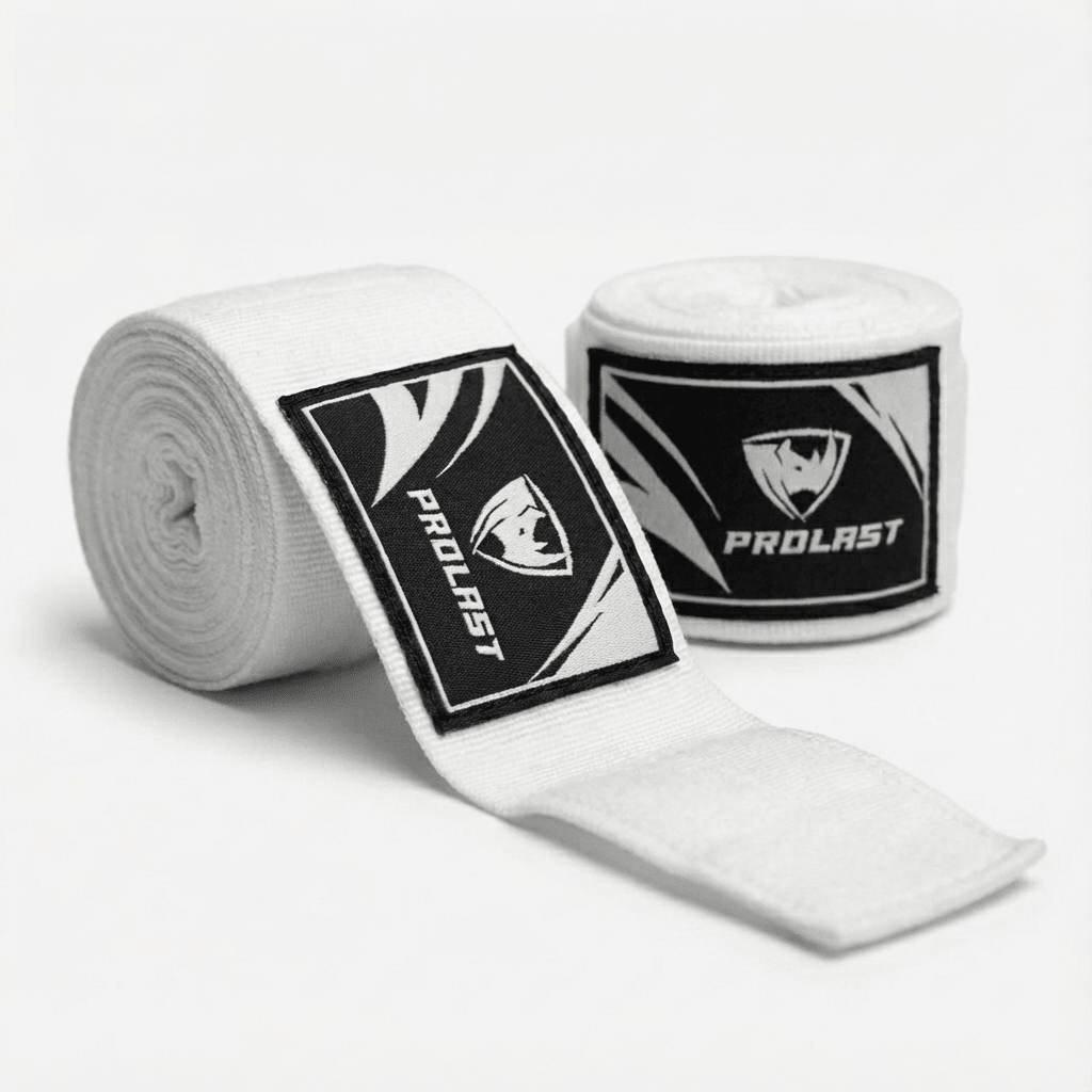 Prolast Professional Boxing 180' SNOW WHITE Hand Wraps
