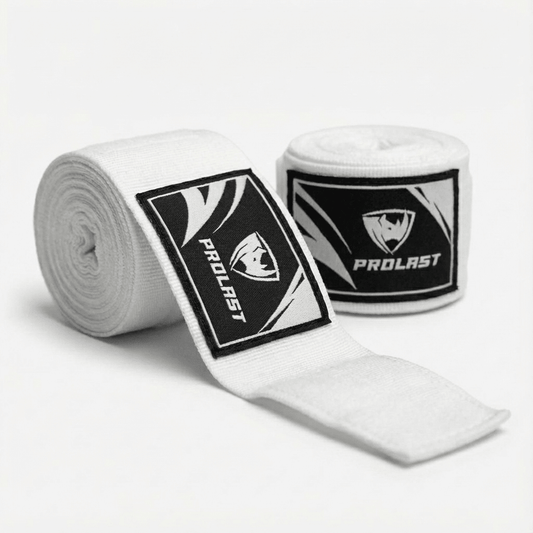 Prolast Professional Boxing 180' SNOW WHITE Hand Wraps