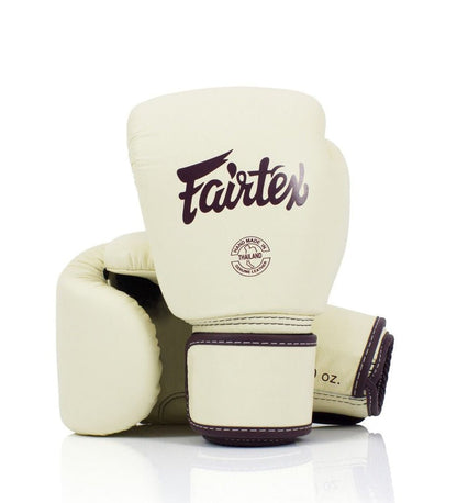 REAL LEATHER BGV16 BOXING GLOVES - BEIGE