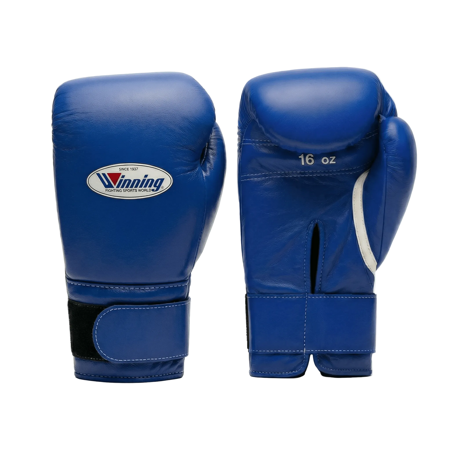 Winning Velcro Boxing Gloves Blue