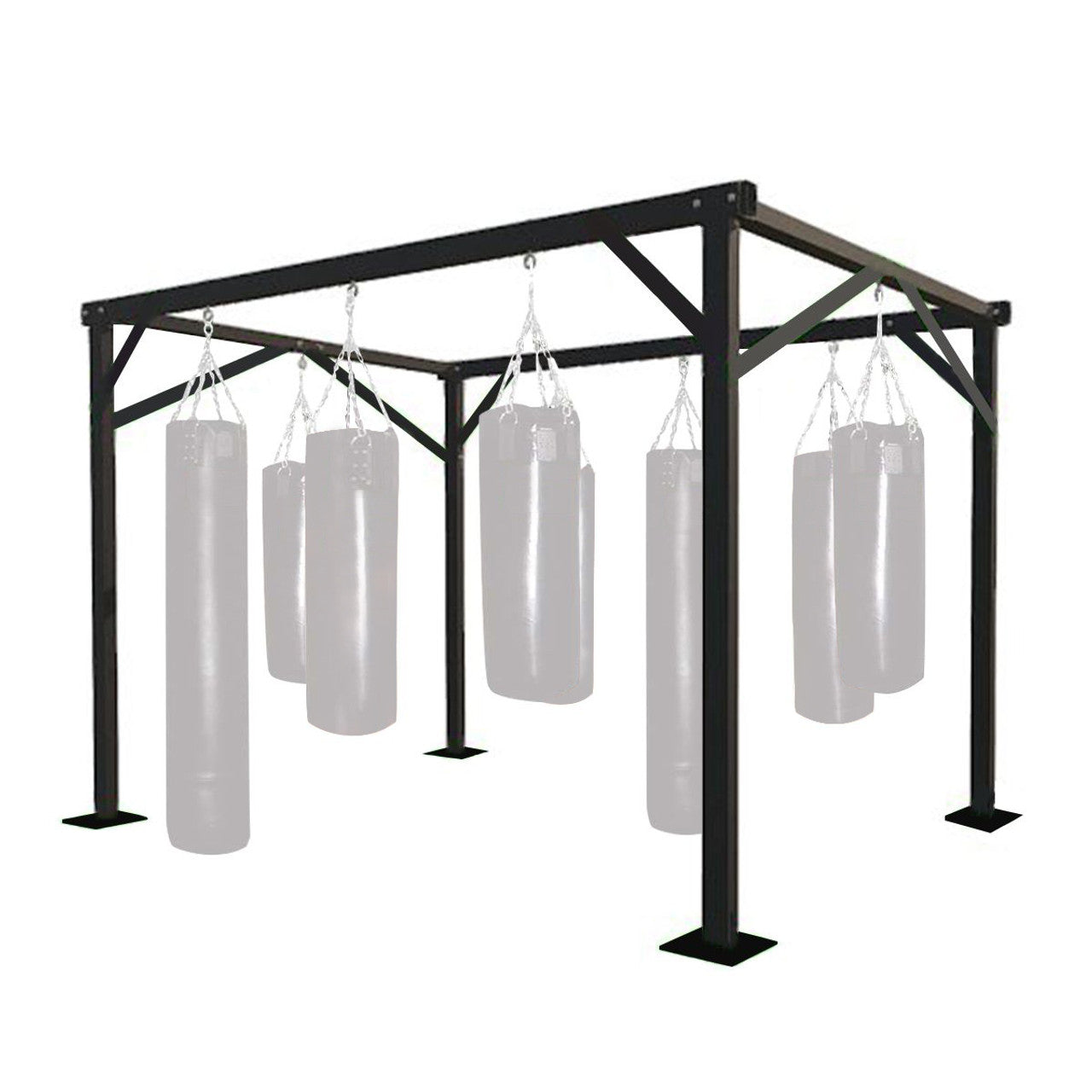 Prolast Professional Boxing Heavy Bag Stand - Holds 8 Bags